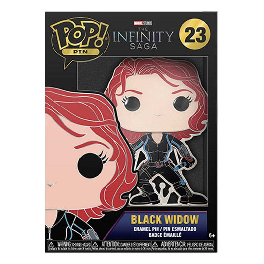 Marvel Infinity Saga POP! Pin Ansteck-Pin Black Widow 10 cm