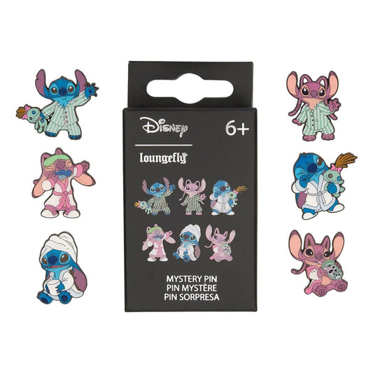 Disney by Loungefly Ansteck-Pins Blind Box Stitch and Angel Display (12)