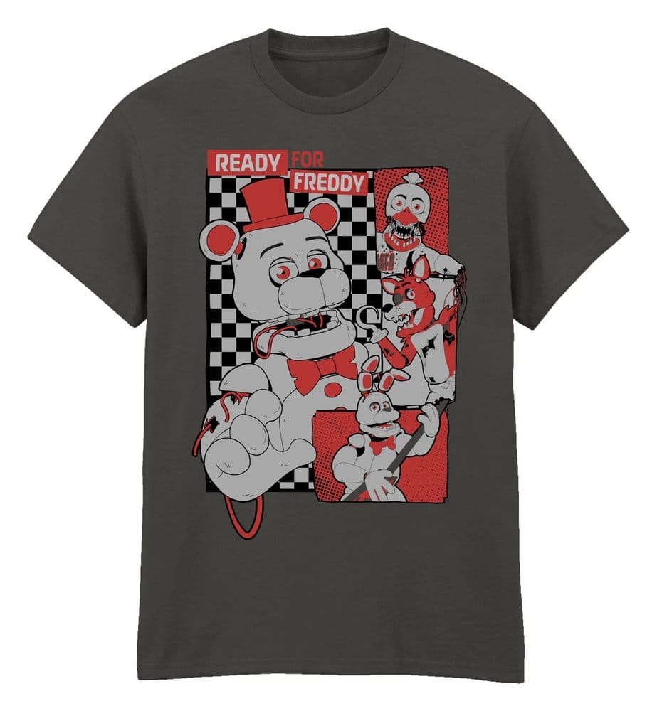 Five Nights at Freddy’s T-Shirt Collage Light Graphite Größe S