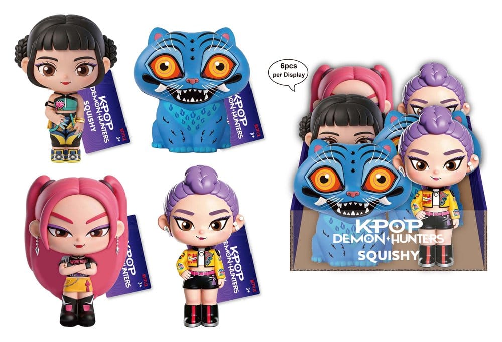 K-Pop Demon Hunters Squishy Figuren Display (6)