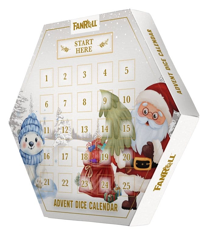 FanRoll Adventskalender Holiday Dice 2026
