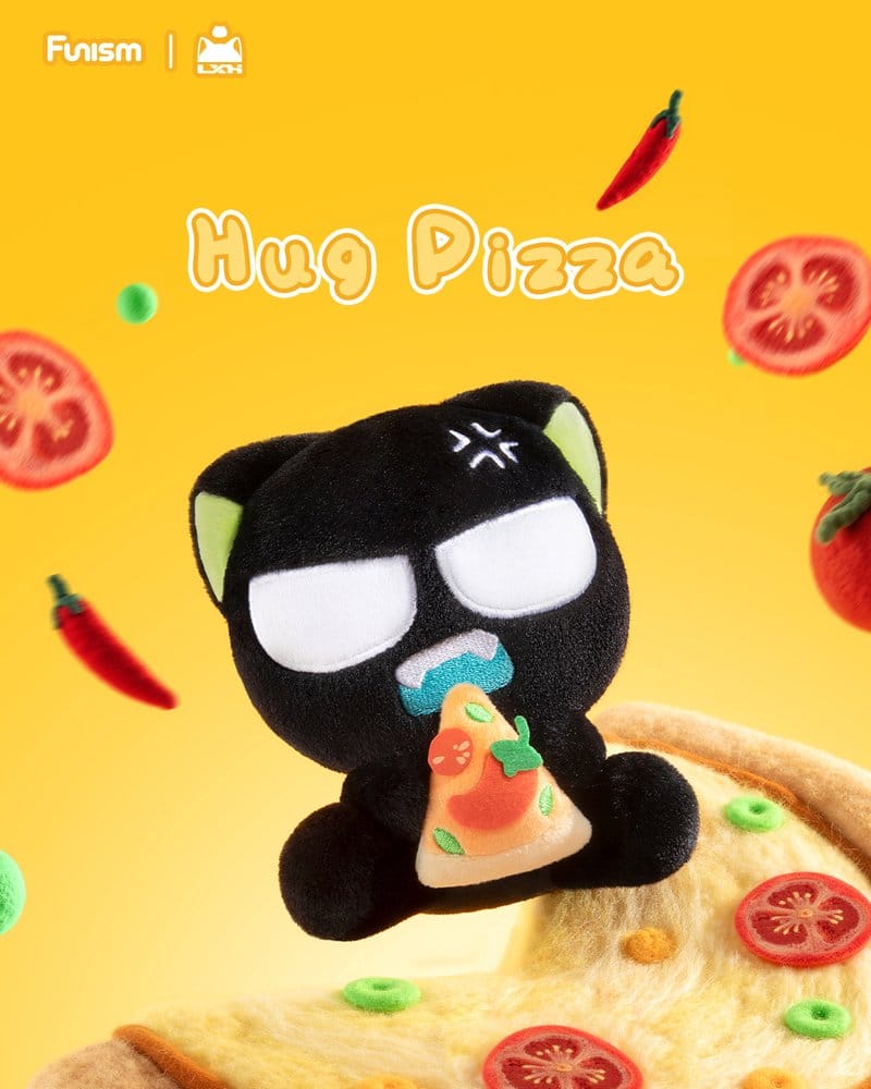 Luo Xiaohei Hug Series Plüsch-Schlüsselanhänger Blind Box Display (6)