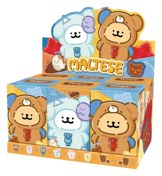 Maltese My Good Buddy Series Plüschfigur Blind Box Display (6)