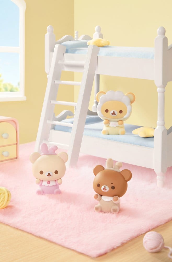 Rilakkuma Nuonuo Baby Series Blind Box Minifiguren Cubby Face Display (4)