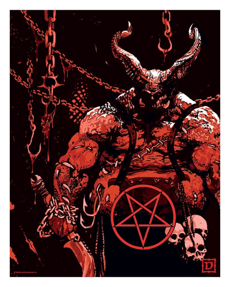 Diablo Kunstdruck Set of Five Limited Edition 36 x 28 cm