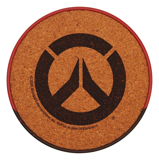 Overwatch Untersetzer 4er-Pack bedrucktes Metall