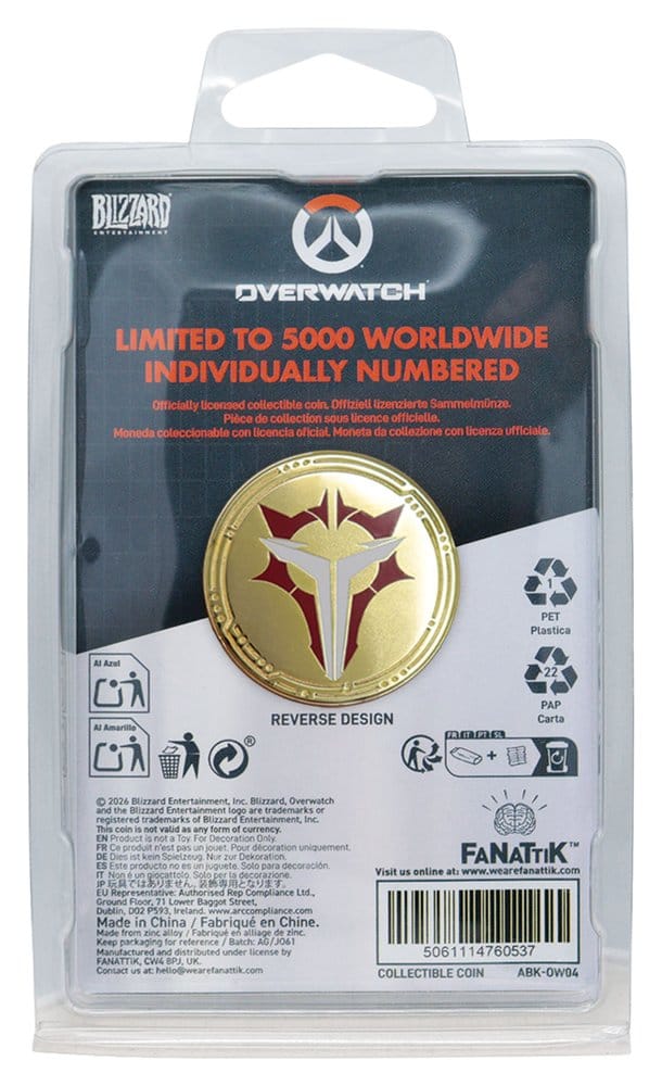 Overwatch Sammelmünze Factions Limited Edition