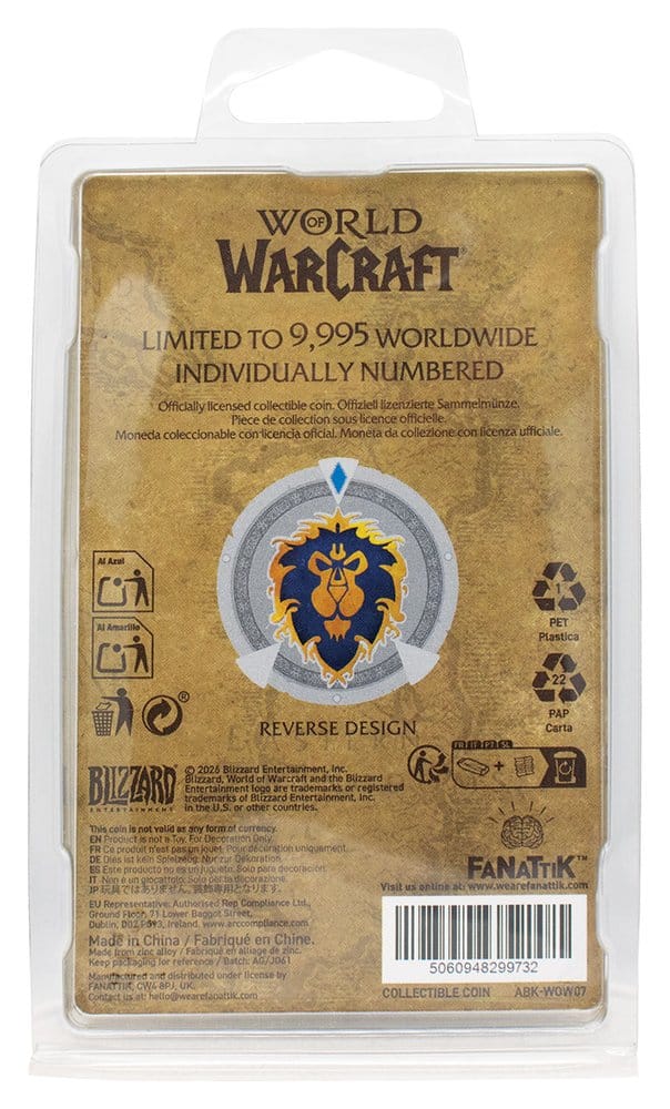 World of Warcraft Sammelmünze Faction Limited Edition