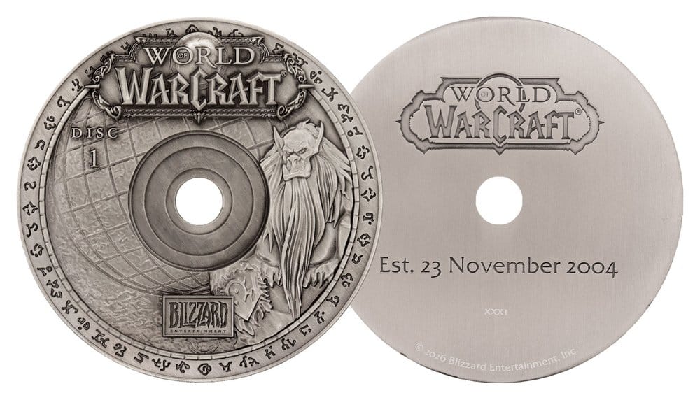 World of Warcraft Replik CD-ROM Limited Edition 11 cm
