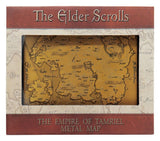 The Elder Scrolls Replik Metal Map of Tamriel Limited Edition 15 x 13 cm