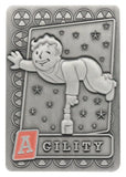 Fallout Metallbarren mit Album S.P.E.C.I.A.L. Perk Card Collector’s Album