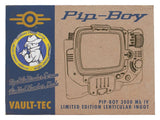 Fallout Metallbarren Pip-Boy Limited Edition Lenticular Mysterious Stranger Variant