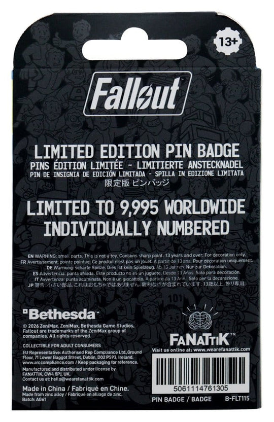 Fallout Ansteck-Pin Vault Door 111 Limited Edition Hinged