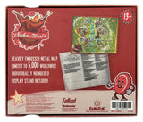 Fallout Replik Metal Map Nuka-World Limited Edition 16 x 13 cm