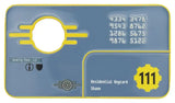 Fallout Replik Security Keycard Vault 111 Limited Edition 11 cm