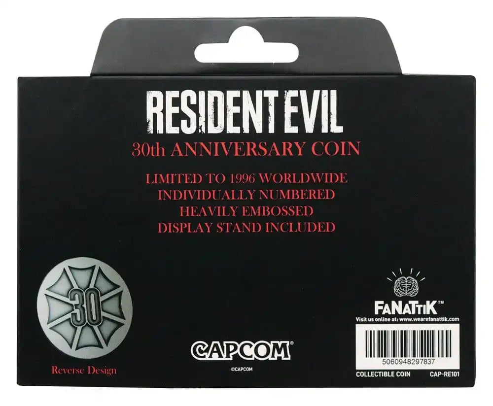 Resident Evil Sammelmünze 30th Anniversary