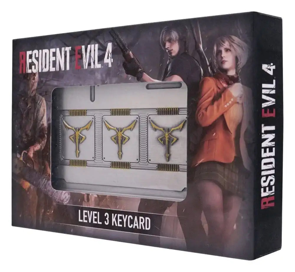 Resident Evil 4 Repliken 3er-Pack Level 3 Keycards Limited Edition