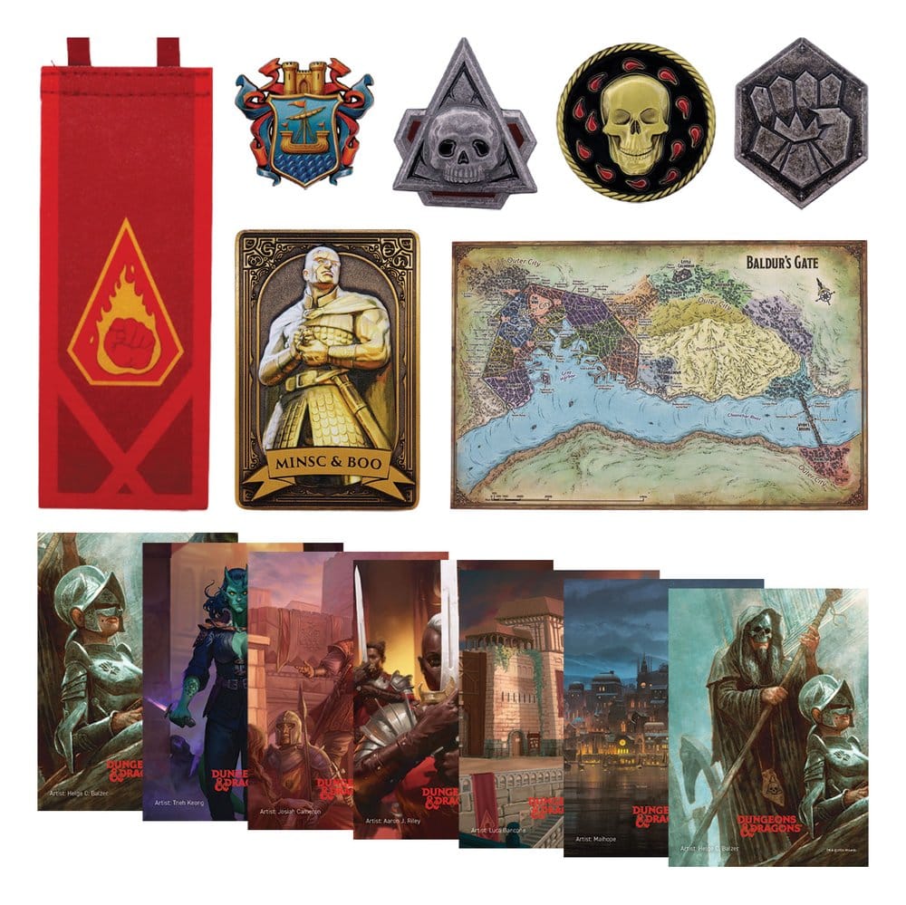 Dungeons & Dragons Geschenkbox Baldur's Gate Collector's Set Limited Edition