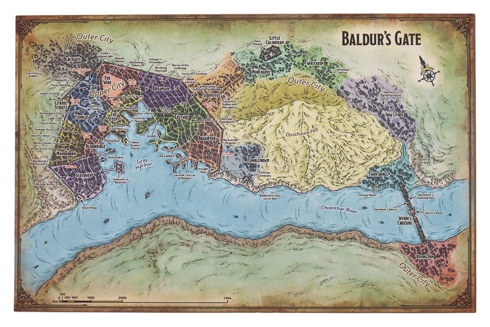 Dungeons & Dragons Geschenkbox Baldur's Gate Collector's Set Limited Edition
