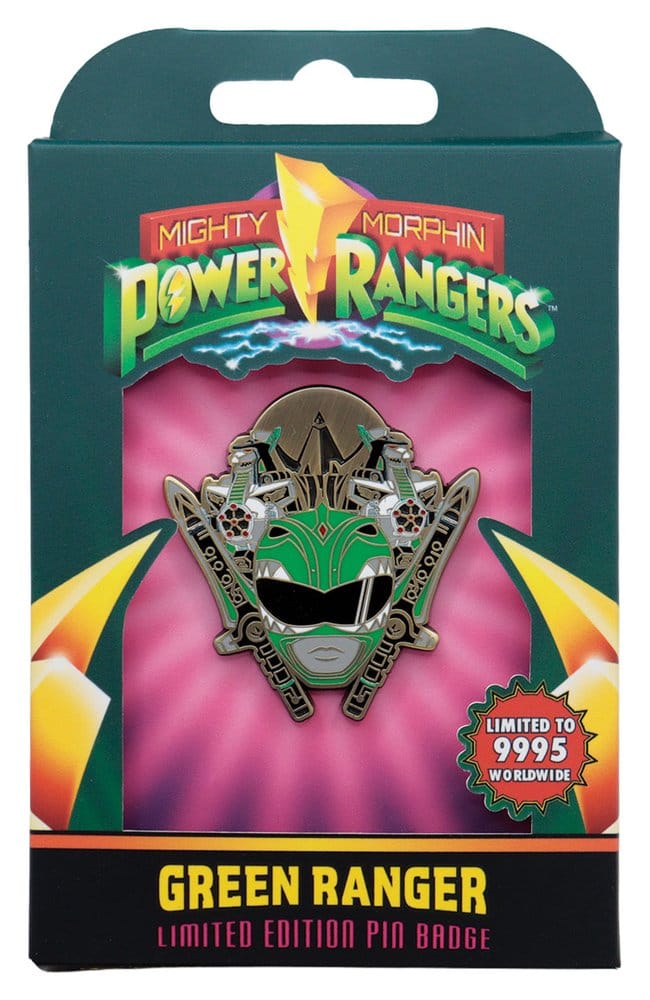 Power Rangers Ansteck-Pin Green Ranger Limited Edition