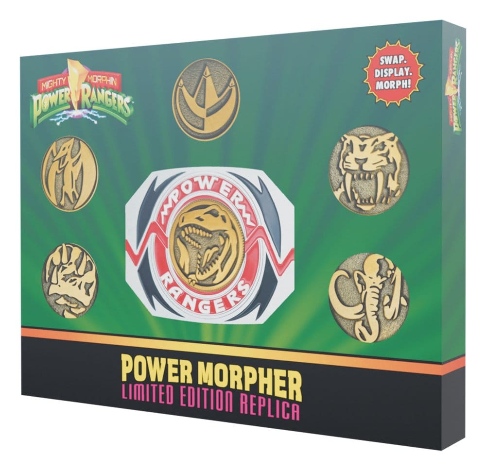 Power Rangers Replik Interchangeable Power Morpher Limited Edition 7 x 9 cm