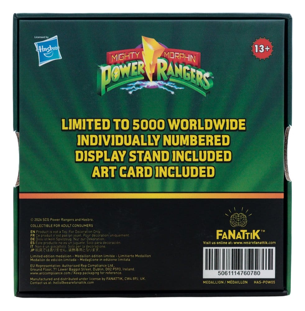 Power Rangers Medaille Megazord Limited Edition