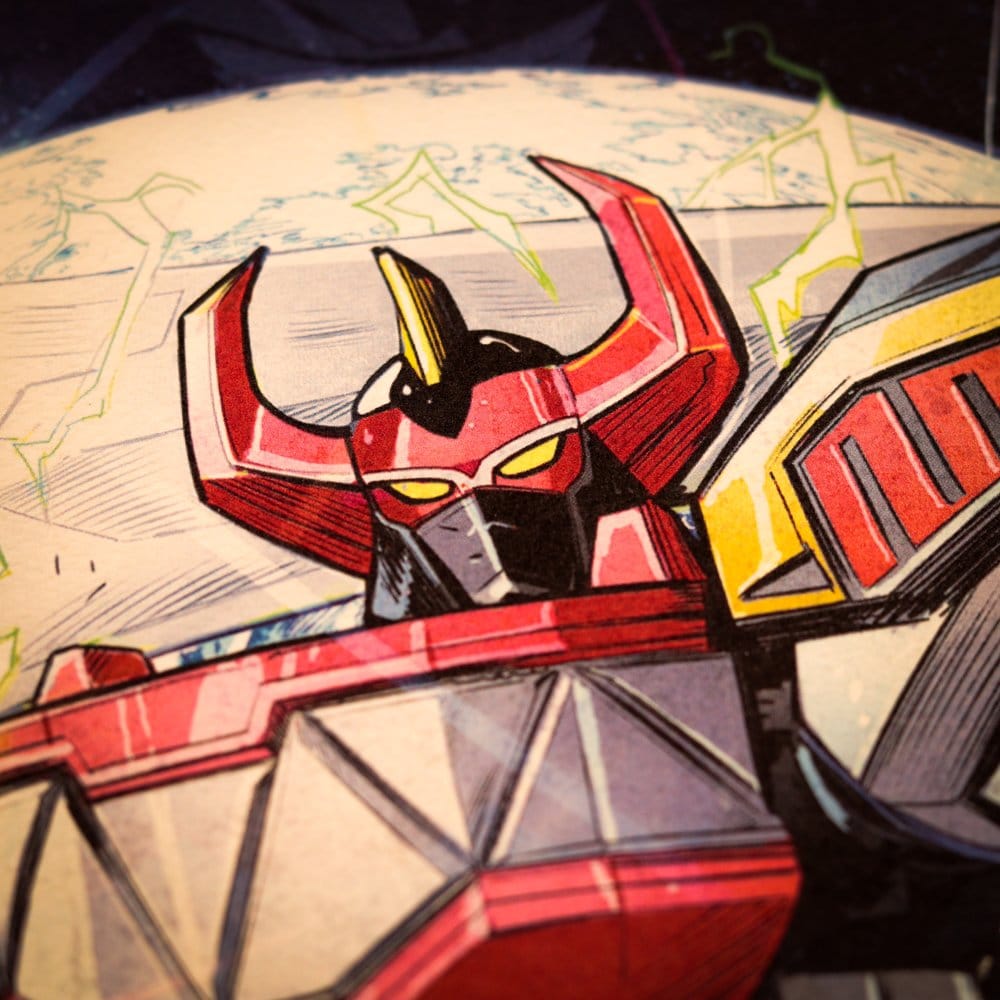 Power Rangers Kunstdruck Limited Edition 42 x 30 cm