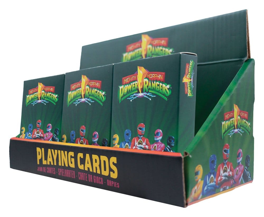 Power Rangers Spielkarten Display (12)