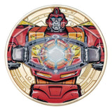 Transformers Sammelmünze The Movie 40th Anniversary Limited Edition 24k Gold Plated