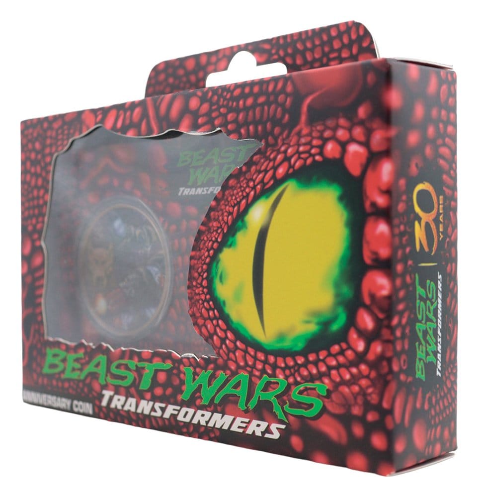 Transformers Sammelmünze Beast Wars 30th Anniversary Limited Edition