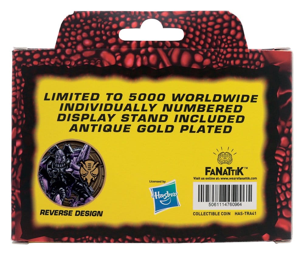 Transformers Sammelmünze Beast Wars 30th Anniversary Limited Edition