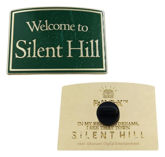Silent Hill Ansteck-Pin Welcome to Silent Hill Limited Edition