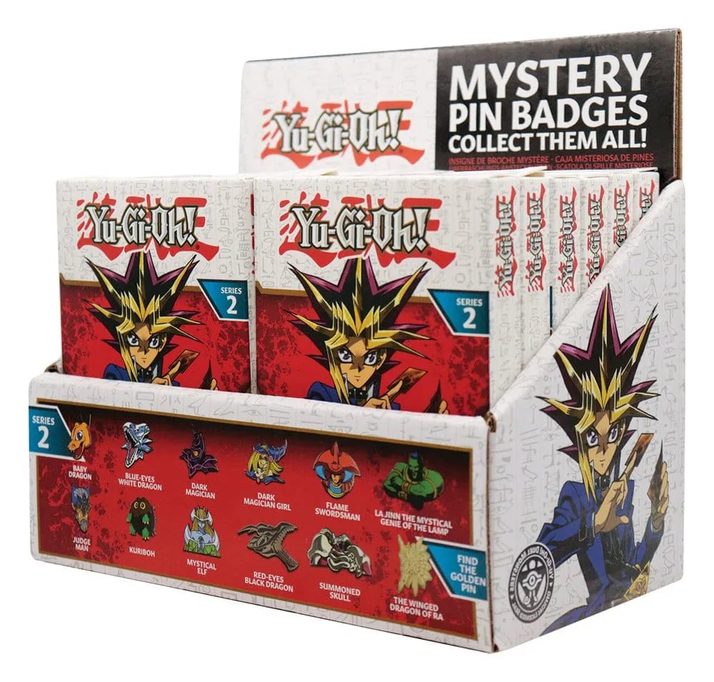 Yu-Gi-Oh! Mystery Ansteck-Pins Volume 2 Blind Box Display (12)