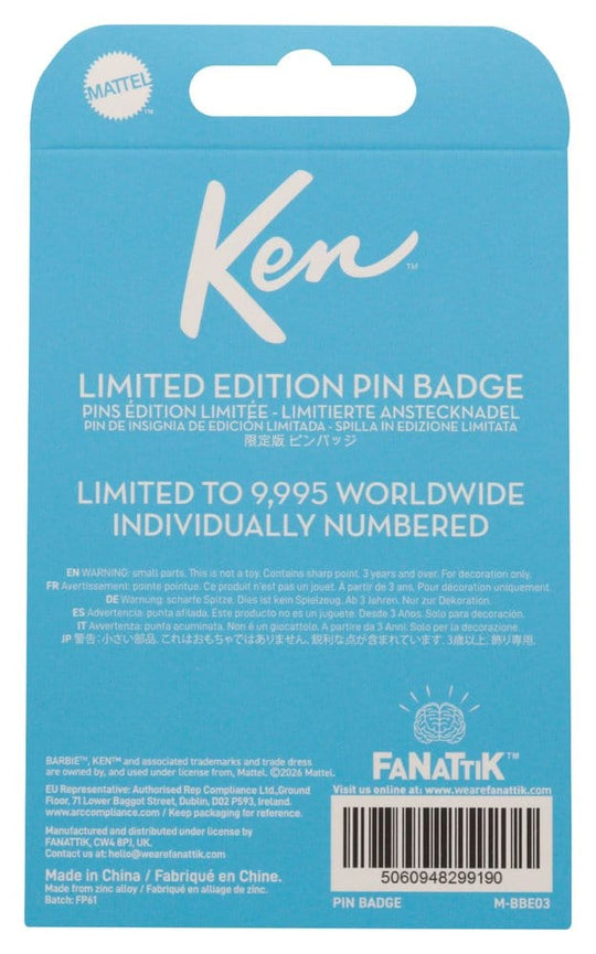 Barbie Ansteck-Pin Ken Limited Edition