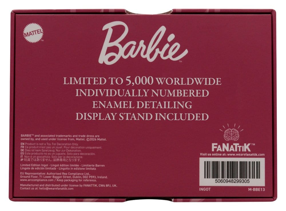 Barbie Metallbarren Nutcracker Limited Edition
