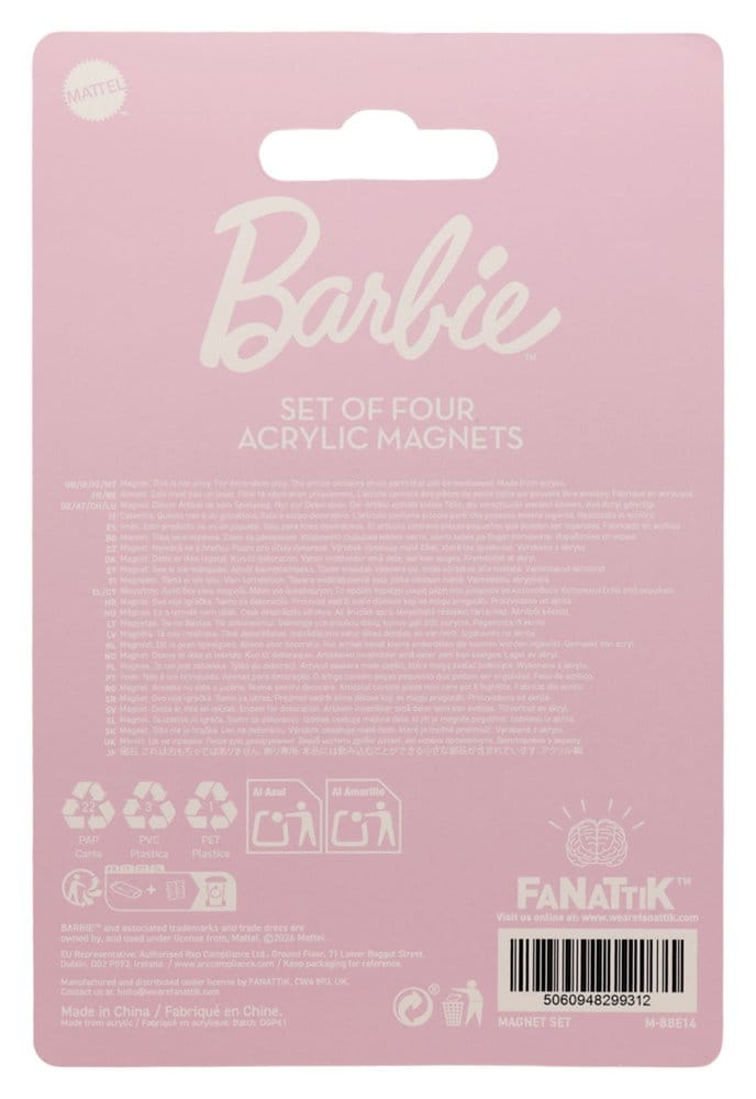 Barbie Magnet-Set Malibu Barbie