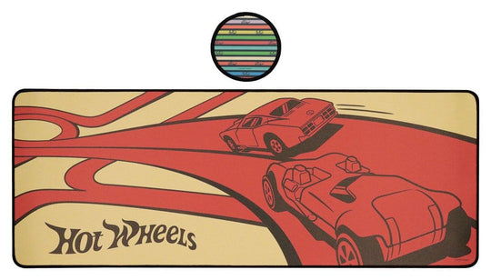 Hot Wheels Schreibtischunterlage & Untersetzer