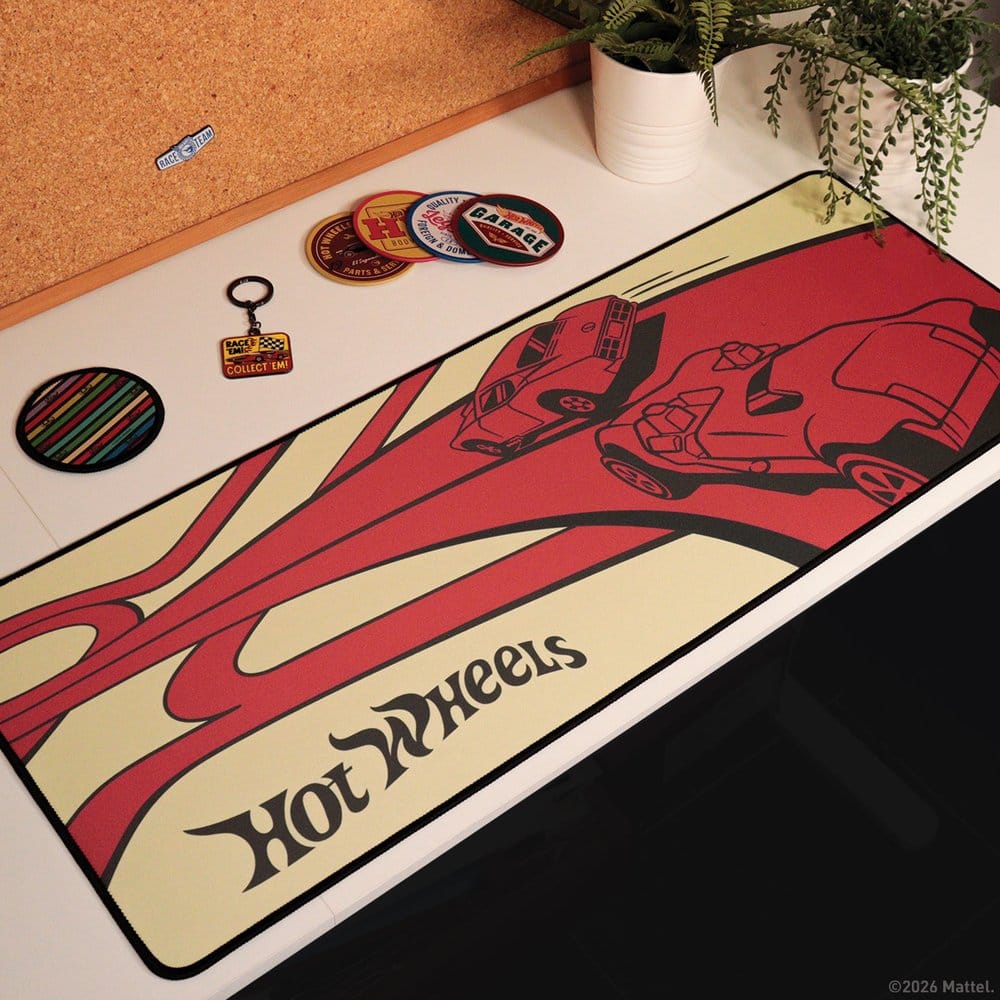 Hot Wheels Schreibtischunterlage & Untersetzer