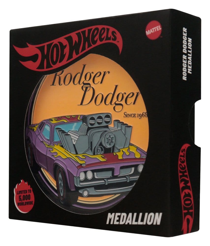 Hot Wheels Medaille Rodger Dodger Limited Edition