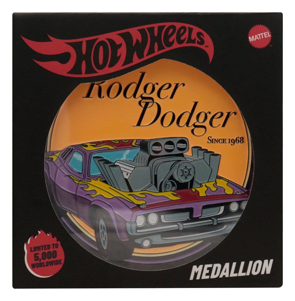 Hot Wheels Medaille Rodger Dodger Limited Edition
