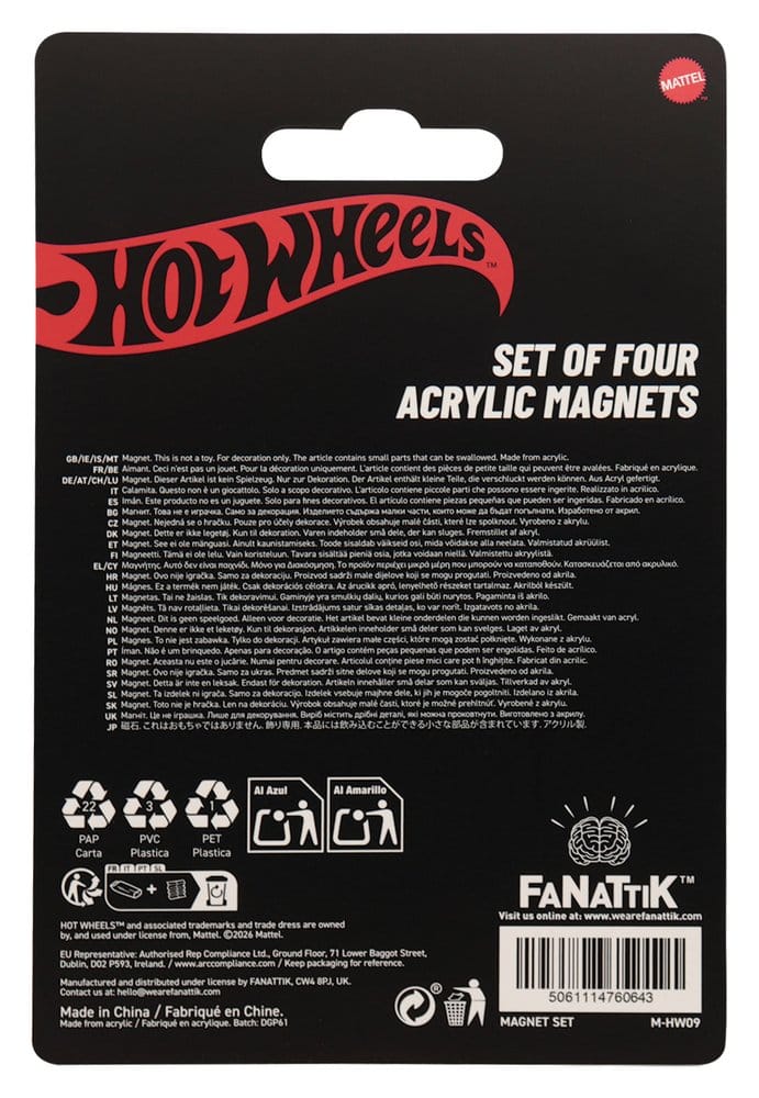 Hot Wheels Magnet-Set Location