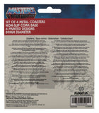 Masters of the Universe Untersetzer 4er-Pack Printed Metal
