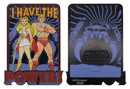 Masters of the Universe Metallbarren He-Man & She-Ra Limited Edition