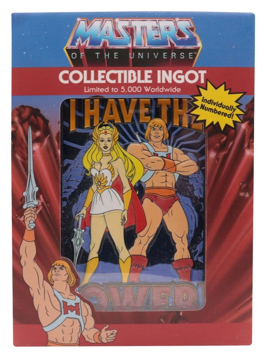Masters of the Universe Metallbarren He-Man & She-Ra Limited Edition