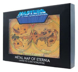 Masters of the Universe Replik Metal Map of Eternia Limited Edition 10 x 15 cm