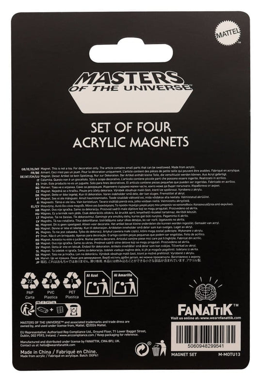 Masters of the Universe Magnete 4er-Pack