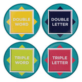 Scrabble Untersetzer 4er-Pack