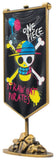 One Piece Replik Strohhutpiraten Metallbanner 11 x 6 cm