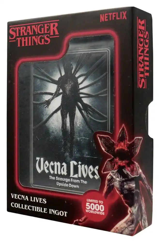 Stranger Things 5 Metallbarren Vecna Lives Limited Edition