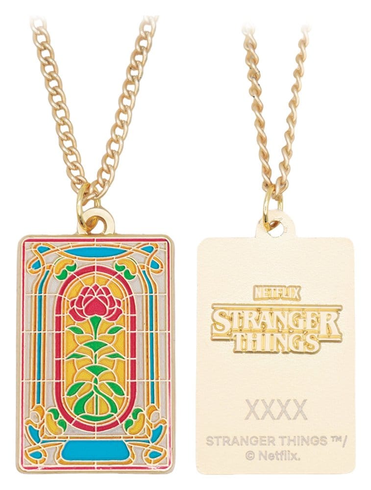 Stranger Things Halskette Creel House Window Limited Edition 3 x 2 cm